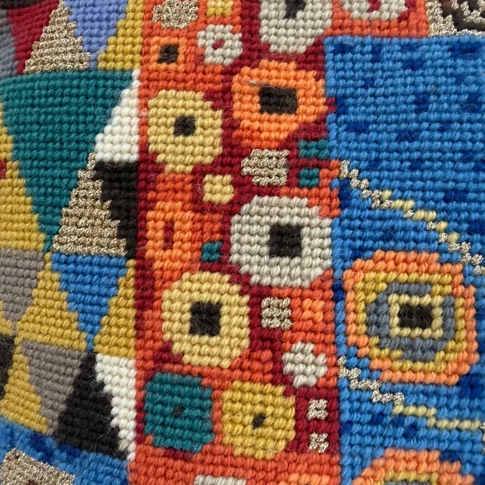 Ehrman handcrafted needlepoint